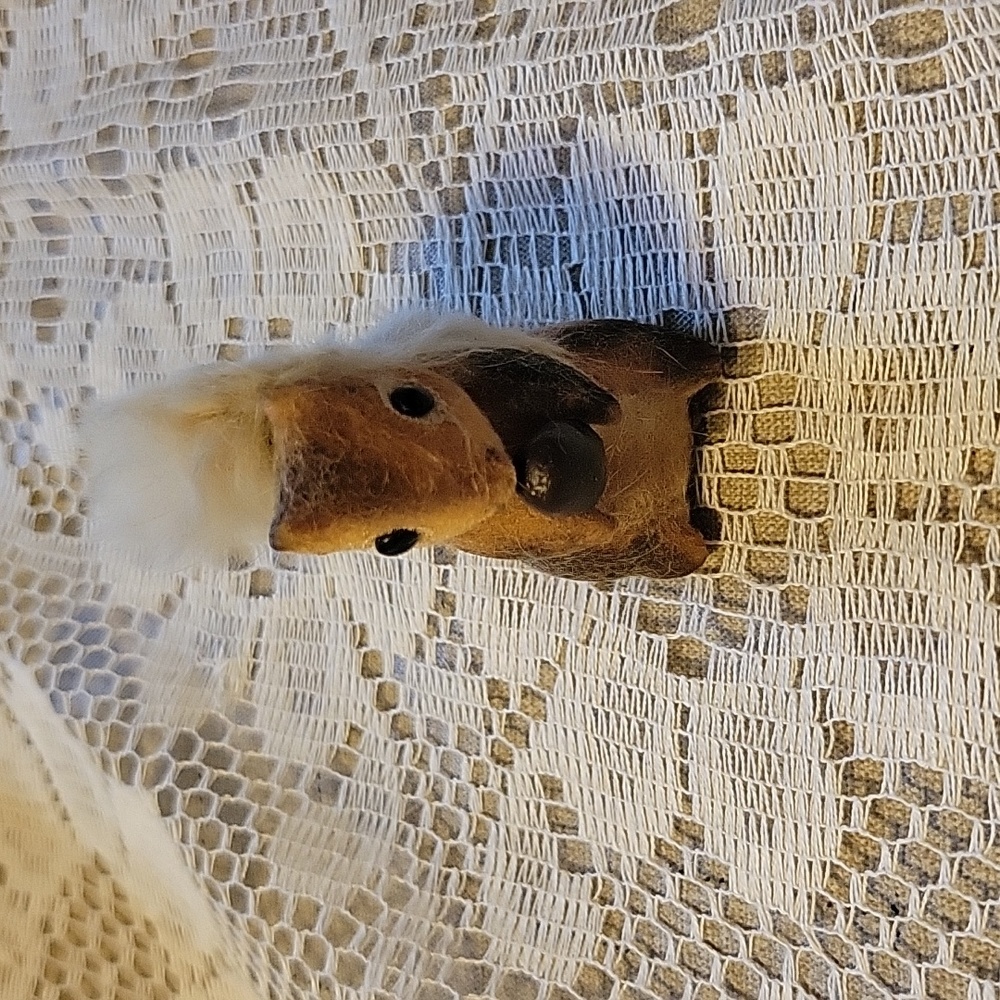 Vintage Squirrel Deco